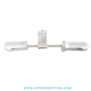 Amortiguador de vibración de Stockbridge galvanizado